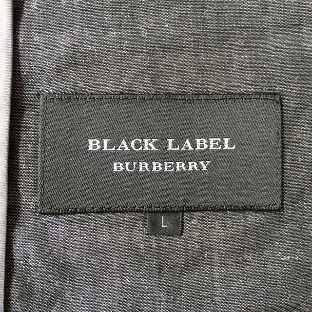 BURBERRY BLACK LABEL(バーバリーブラックレーベル)の春夏おすすめ！バーバリーブラックレーベル  麻混 ジャケット メンズのジャケット/アウター(テーラードジャケット)の商品写真