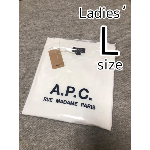 数量限定セール  A.P.C - 【未使用】A.P.C.半袖Tシャツ レディースL apcアーペーセー Tシャツ(半袖/袖なし)