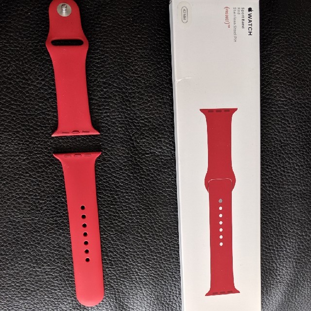 apple watch 42mmバンド　レッド