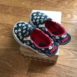 ヴァンズ(VANS)のVANS キッズ ミッキー柄  15㎝(スニーカー)