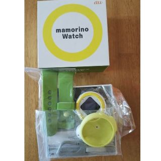 エーユー(au)のmamorino マモリーノウォッチ 新品(携帯電話本体)