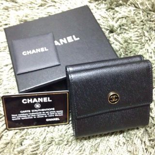 シャネル(CHANEL)のほぼ未使用 シャネル 二つ折り財布(財布)