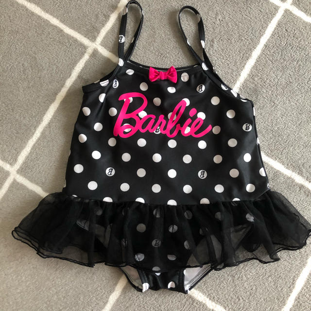 Barbie(バービー)のバービー 水着♪110 キッズ/ベビー/マタニティのキッズ服女の子用(90cm~)(水着)の商品写真