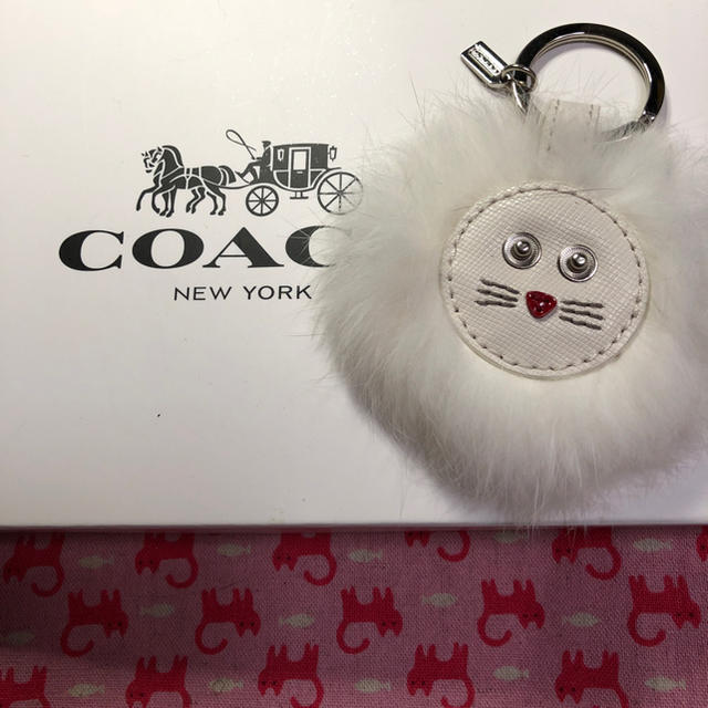 COACH コーチ⭐️キーホルダー ライオン