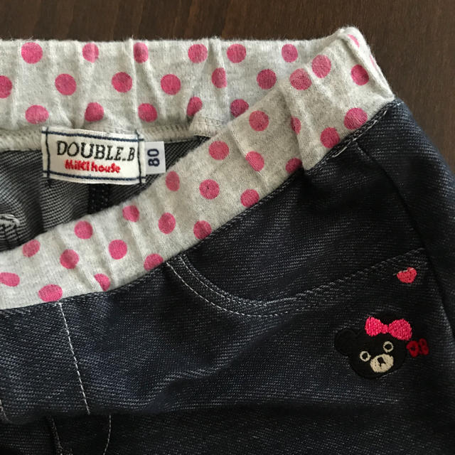 DOUBLE.B(ダブルビー)の【ダブルビー 】2way♡ショートパンツ キッズ/ベビー/マタニティのベビー服(~85cm)(パンツ)の商品写真