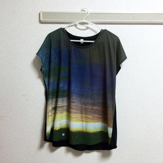 グラニフ(Design Tshirts Store graniph)の夕焼けT(Tシャツ(半袖/袖なし))