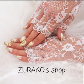 ショート グローブ♡美品 レース 結婚式 挙式 ウェディング ネイル(手袋)