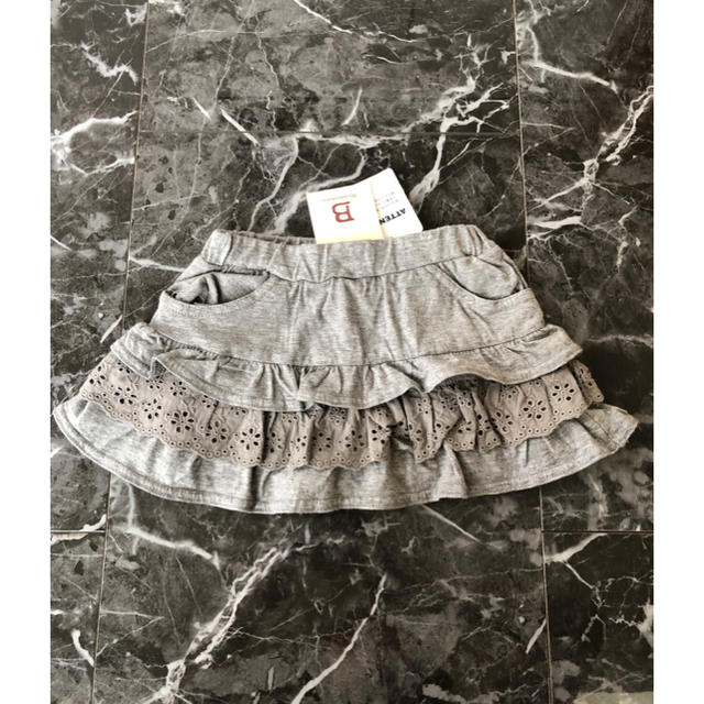 Branshes(ブランシェス)のブランシェス フリルスカート パンツ付き 90 キッズ/ベビー/マタニティのキッズ服女の子用(90cm~)(スカート)の商品写真