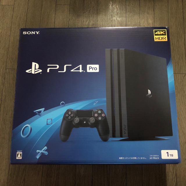 PlayStation4  Pro 1TB Jet balck 未開封