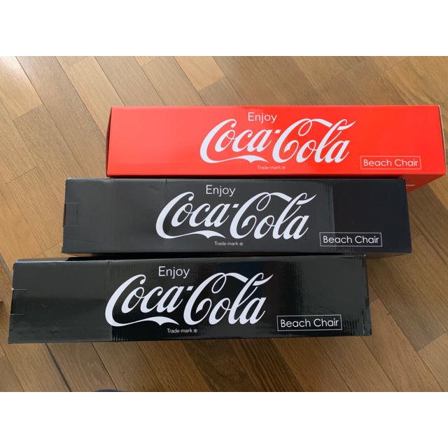 コカ・コーラ - コカコーラ ビーチチェア ver5 3色セットの通販 by 3377's shop｜コカコーラならラクマ