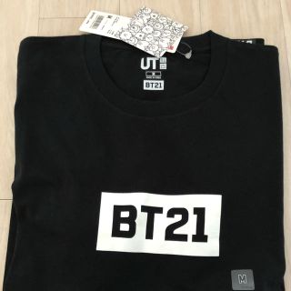 ボウダンショウネンダン(防弾少年団(BTS))のUNIQLO×BT21コラボシャツ(Tシャツ(半袖/袖なし))