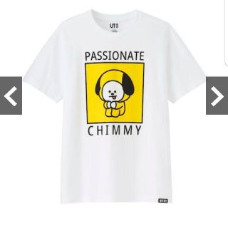 ユニクロ(UNIQLO)のUNIQLO　BT21 　Tシャツ　CHIMMY(Tシャツ/カットソー(半袖/袖なし))