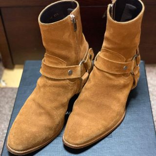 サンローラン(Saint Laurent)のサンローラン リングブーツ 39 1/2(ブーツ)