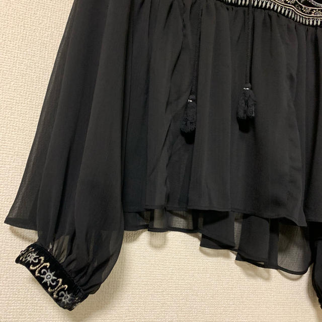 Ungrid(アングリッド)のungrid♡ シースルー ブラウス♡ レディースのトップス(シャツ/ブラウス(長袖/七分))の商品写真