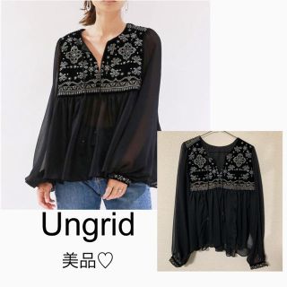 アングリッド(Ungrid)のungrid♡ シースルー ブラウス♡(シャツ/ブラウス(長袖/七分))