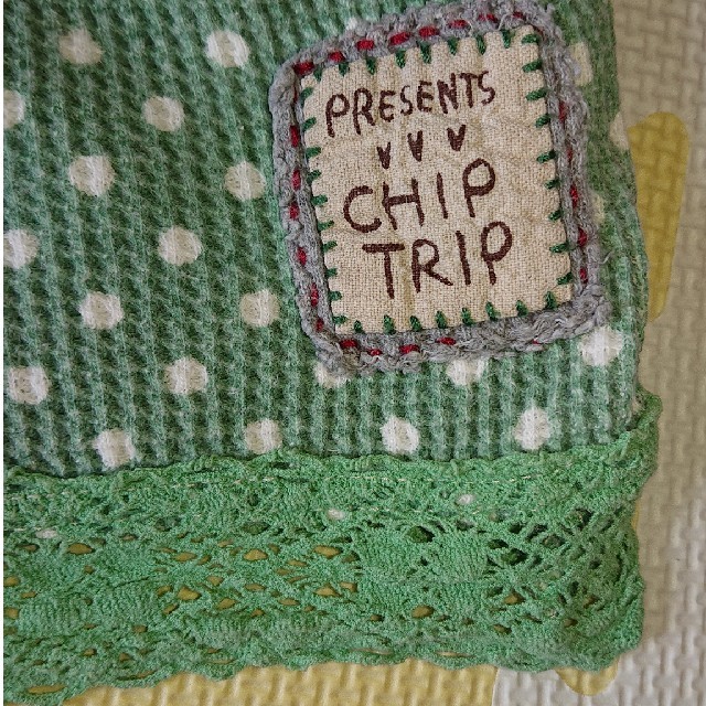 CHIP TRIP(チップトリップ)のCHIP TRIP ノースリーブ100cm キッズ/ベビー/マタニティのキッズ服女の子用(90cm~)(Tシャツ/カットソー)の商品写真