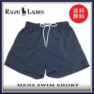 ポロラルフローレン(POLO RALPH LAUREN)の新品 ポロ ラルフローレン ポニー スイム ショーツ 水着 M 紺 P005(水着)