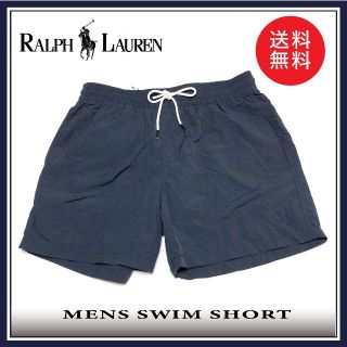 ポロラルフローレン(POLO RALPH LAUREN)の新品 ポロ ラルフローレン ポニー スイム ショーツ 水着 L 紺 P006(水着)