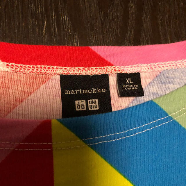 marimekko(マリメッコ)のくまママ様専用です‼ユニクロ×marimekko コラボTシャツ XL レディースのトップス(Tシャツ(半袖/袖なし))の商品写真