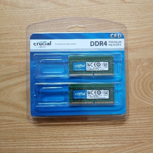 PC用メモリ 16GB (8GB×2枚) スマホ/家電/カメラのPC/タブレット(PCパーツ)の商品写真