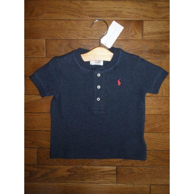 POLO RALPH LAUREN(ポロラルフローレン)の専用【新品】Ralph Lauren　ヘンリーネックＴシャツ　８０ｃｍ キッズ/ベビー/マタニティのベビー服(~85cm)(Ｔシャツ)の商品写真