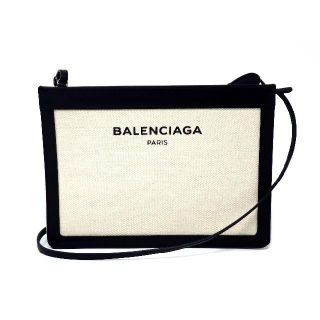 バレンシアガバッグ(BALENCIAGA BAG)のバレンシアガ　339937　ネイビーポシェット　現行品(ショルダーバッグ)