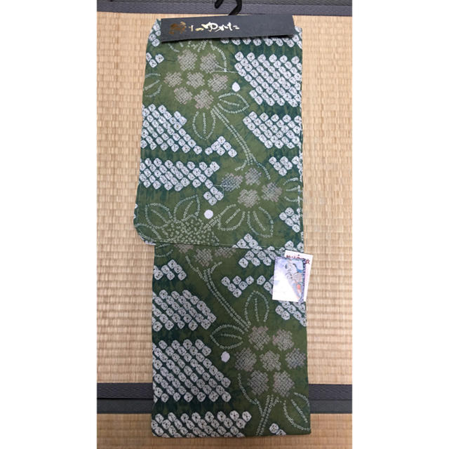 新品 有松鳴海絞りの浴衣