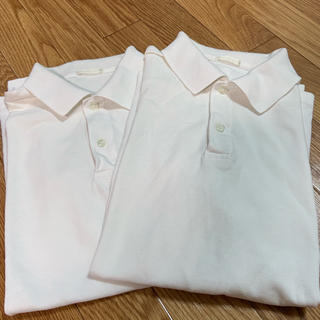 ジーユー(GU)のメンズ ポロシャツ 2枚セット(ポロシャツ)