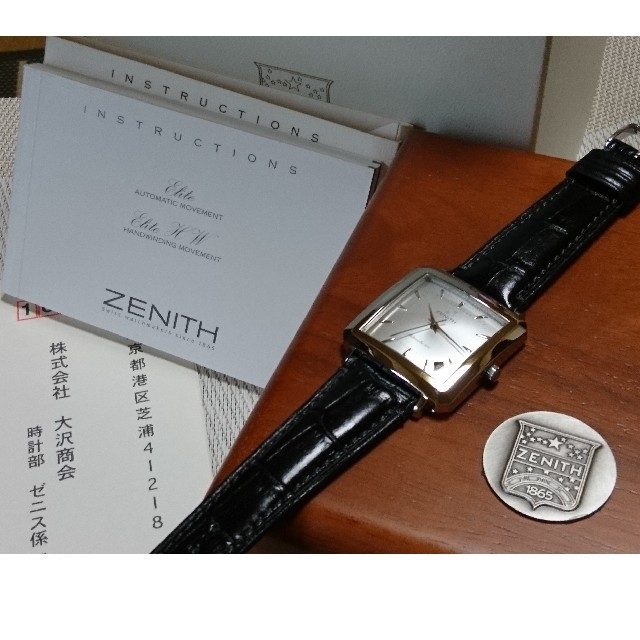 【極美品☆】ゼニス エリート 670 オートマチック / 腕時計