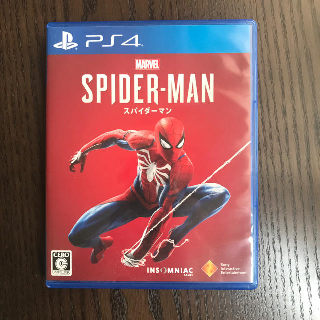 PlayStation4(プレイステーション4)のPS4 スパイダーマン エンタメ/ホビーのゲームソフト/ゲーム機本体(家庭用ゲームソフト)の商品写真