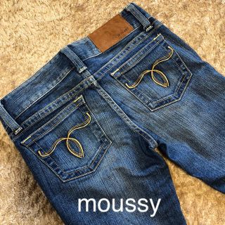 moussy - moussy BLU POWDERストレートスリムYELstの通販 by nana's ...