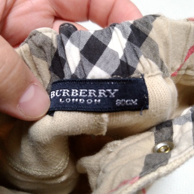 BURBERRY(バーバリー)のBURBERRY　ハーフパンツ　ショートパンツ キッズ/ベビー/マタニティのベビー服(~85cm)(パンツ)の商品写真