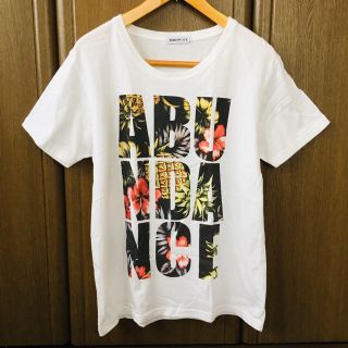 ウィゴー(WEGO)のWEGO ボタニカルデザインTシャツ メンズ(Tシャツ/カットソー(半袖/袖なし))