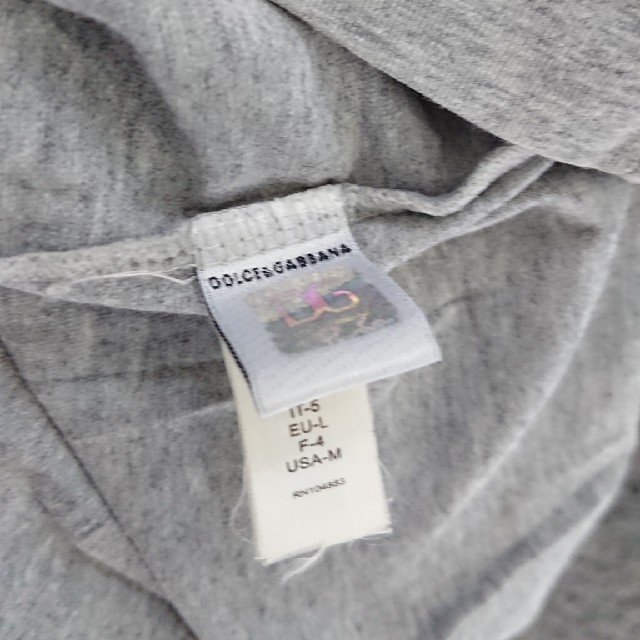 D&G(ディーアンドジー)のD&G Tシャツ メンズ Mサイズ メンズのトップス(Tシャツ/カットソー(半袖/袖なし))の商品写真