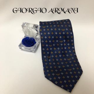 ジョルジオアルマーニ(Giorgio Armani)のGIORGIO ARMANI ジョルジオアルマーニ 高級シルク100% ネクタイ(ネクタイ)