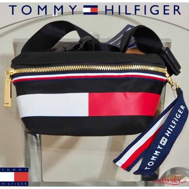 TOMMY HILFIGER(トミーヒルフィガー)の【訳あり新品未使用★】Tommy Hilfiger FLAGロゴ ウエストバッグ レディースのバッグ(ボディバッグ/ウエストポーチ)の商品写真