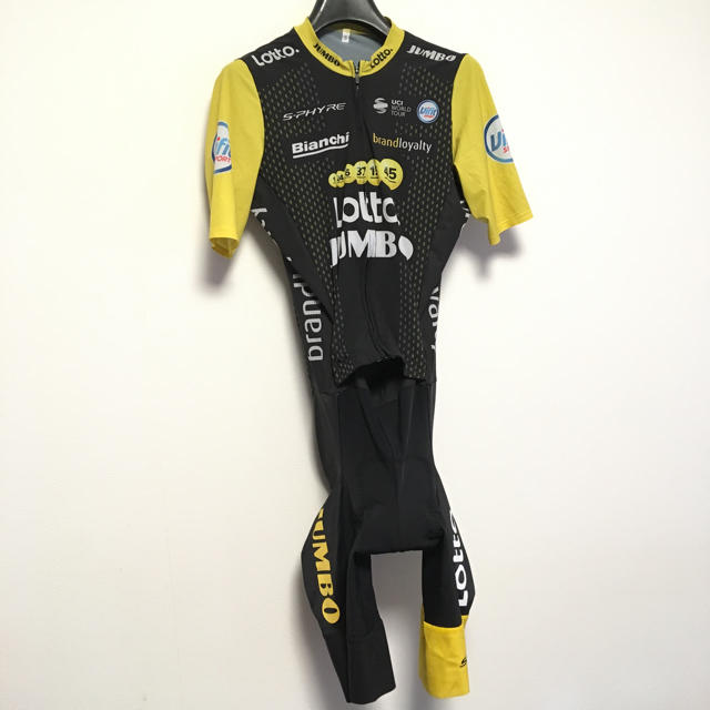 プロチーム ロット NL ユンボ TDF スピードスーツ 選手支給品 シマノ ... ※専用※ Lotto NL Jumbo チームウェア パンツ ユンボ 選手支給品