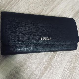 フルラ(Furla)の【美品】フルラ  財布   長財布  /  黒(長財布)