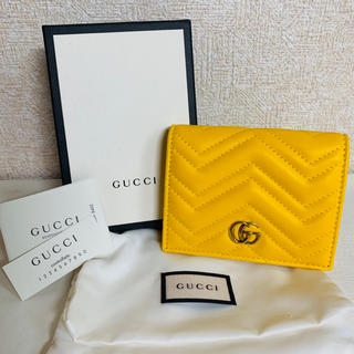 グッチ(Gucci)のGUCCI グッチ GGマーモント 札入れ カードケース 未使用品(財布)