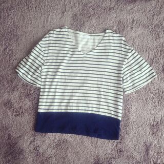 マウジー(moussy)のmoussy ボーダーTシャツ(Tシャツ(半袖/袖なし))