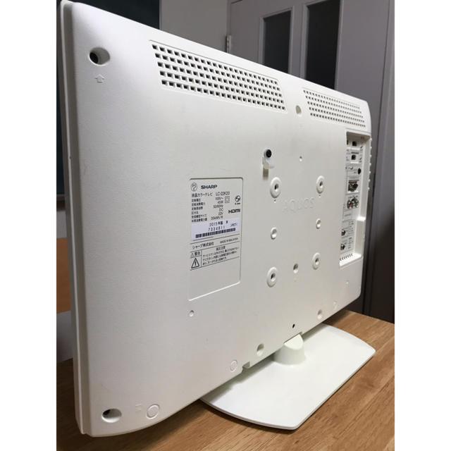 AQUOS(アクオス)のSHARP 液晶カラーテレビ lc22k20 スマホ/家電/カメラのテレビ/映像機器(テレビ)の商品写真