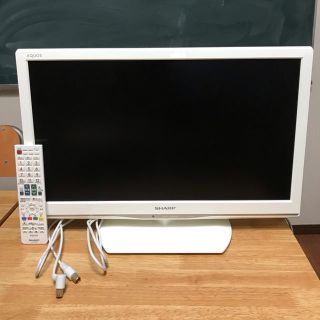 アクオス(AQUOS)のSHARP 液晶カラーテレビ lc22k20(テレビ)