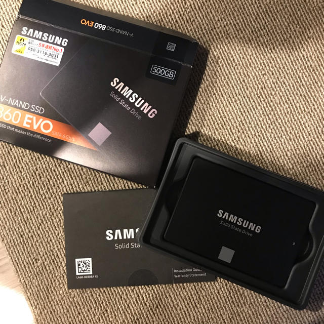 Samsung SSDPCパーツ