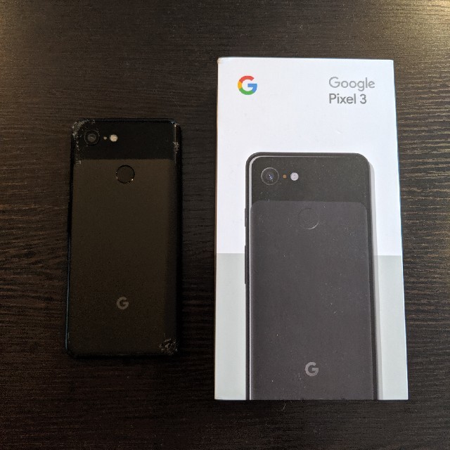 Softbank(ソフトバンク)のGoogle Pixel3 ブラック　グーグル ピクセル3 スマホ/家電/カメラのスマートフォン/携帯電話(スマートフォン本体)の商品写真