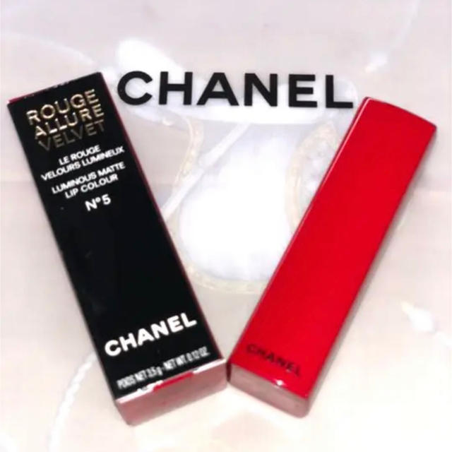 CHANEL 〈2018ss〉ルージュアリュール ヴェルヴェット N°5(新品)