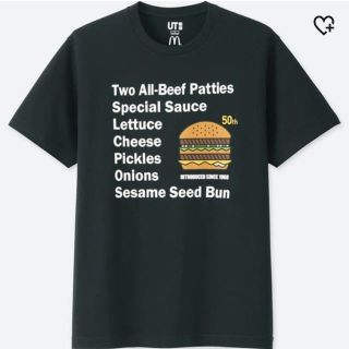 ユニクロ(UNIQLO)の新品未使用☆ ビッグマック Tシャツ(Tシャツ/カットソー(半袖/袖なし))