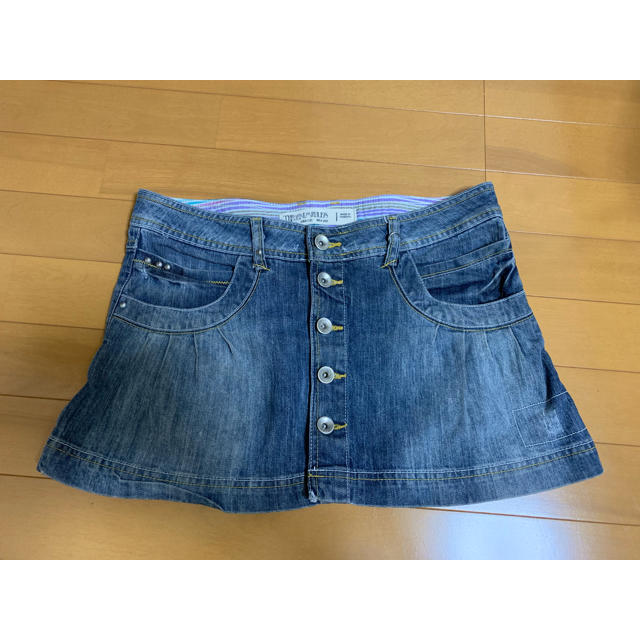 ZARA(ザラ)のZARA ミニスカート デニム レディースのスカート(ミニスカート)の商品写真