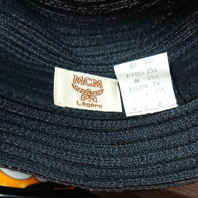 MCM(エムシーエム)のMCM 麦わら帽子 中折れハット レディースの帽子(麦わら帽子/ストローハット)の商品写真