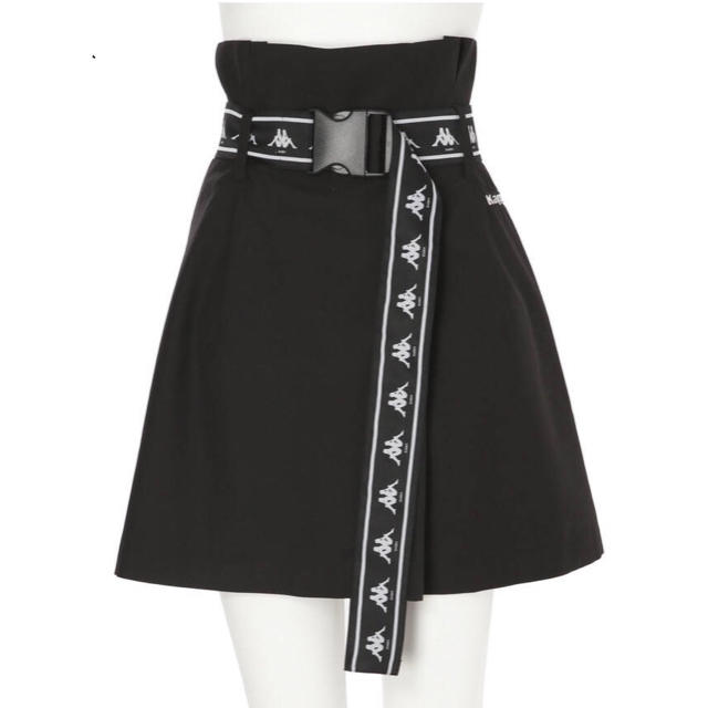 Kappa(カッパ)のEMODA/KAPPAベルトフリルスカート レディースのスカート(ミニスカート)の商品写真
