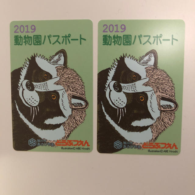 旭山動物園 年間パスポート 2枚セット - 施設利用券
